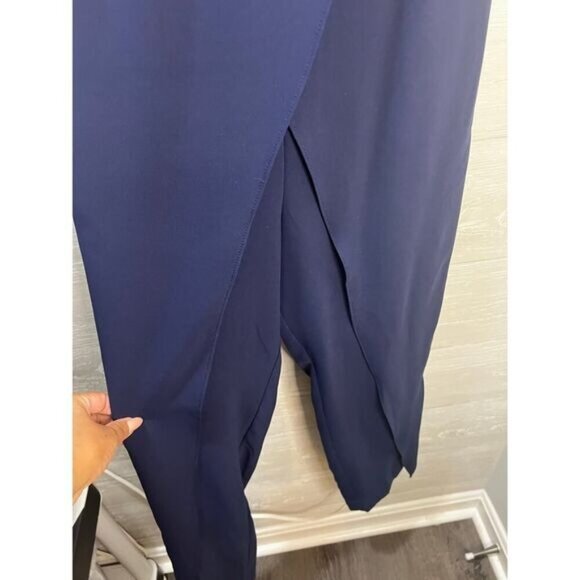 NWT Sugar Lips womens Lace‎ Inset Wide Leg Jumpsuit Medium - Picture 4 of 6